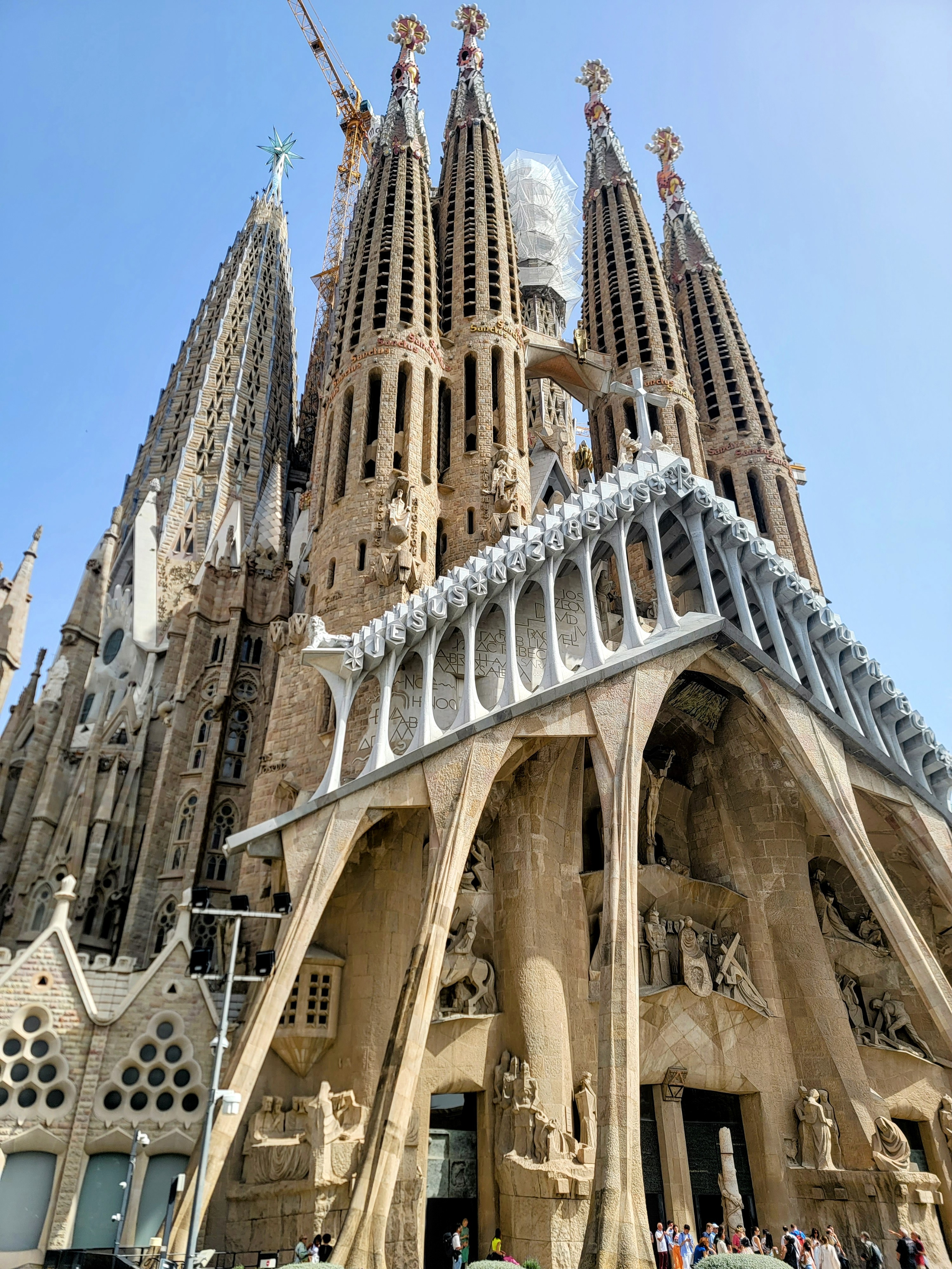 The Sagrada Família in Barcelona